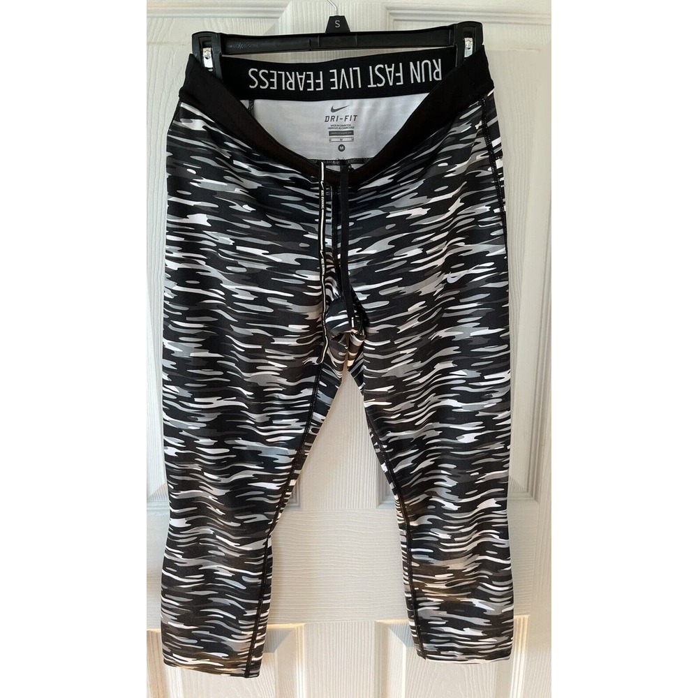 womens nike dri fit pants medium Athletic Workout Leggings